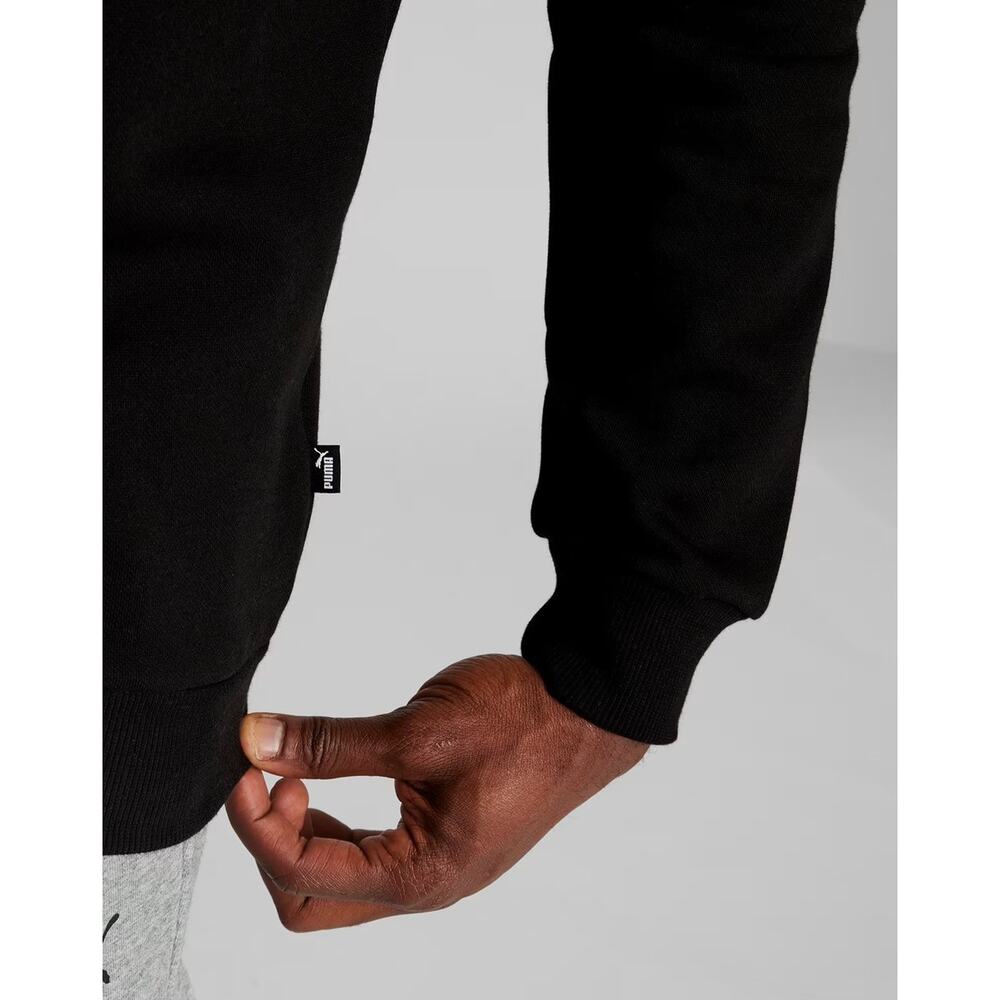 PUMA Essentials Men's Size XS Black Sweatshirt - Picture 5 of 8